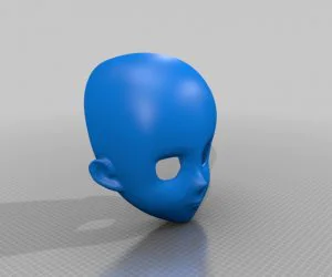 Animegao Kigurumi Mask 3D Models