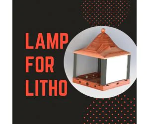 Lamp For Lithophane Photography 3D Models