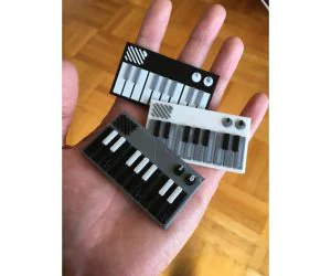 Toy Synth Model 3D Models