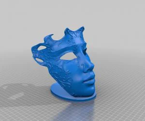 Venetian Mask Remix With Base 3D Models