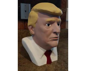 Trump Bust Remix 3D Models