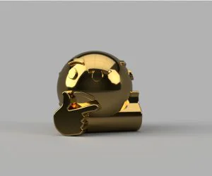 Thinking Emoji 3D Models