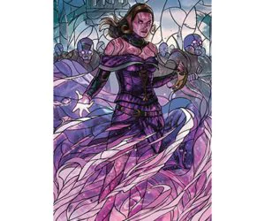 Liliana Dreadhorde General Stained Glass Litho 3D Models