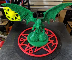 Gate Seal Base For Cthulhu Tabletop Miniature. 3D Models