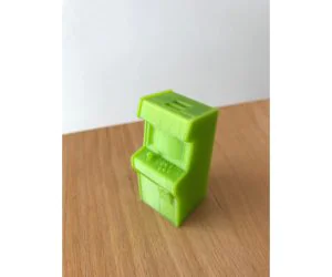 3Dwb Tiny Arcade Ornament 3D Models