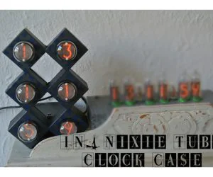 Nixie Tube Clock In1 3D Models