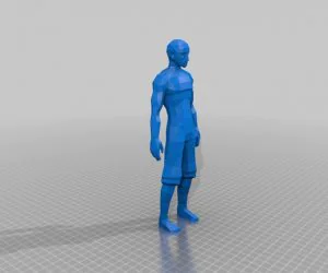 Low Poly Man 3D Models