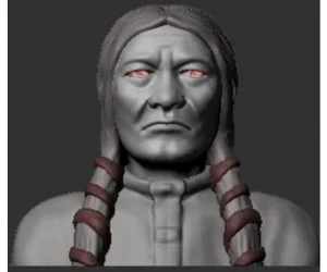 Indian Chiefs “Sitting Bull” 3D Models