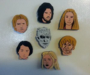 Game Of Thrones Characters 3D Models