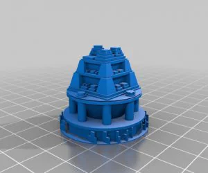 My Customized Futuristic City Builder Generator 3 3D Models