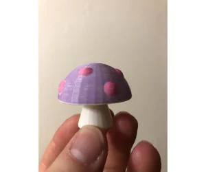 Cartoon Mushroom 3D Models