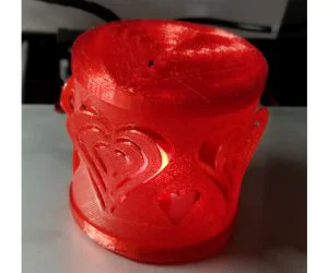 Valentine Tealight 3D Models