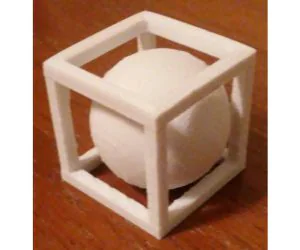 Ball In Cube 3D Models