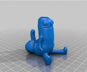 Dickbutt Razor Stand 3D Models