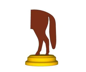 Horse Trophyaward 3D Models