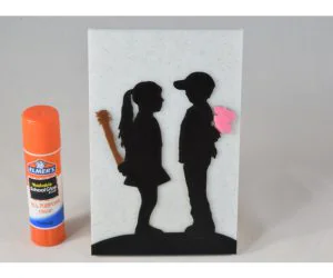 Banksy “Boy Meets Girl” Stencil Graffiti Art 3D Models