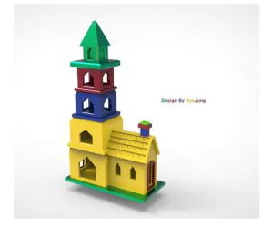 Building Castles Toy Decoration 3D Models