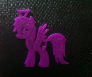 Little Pony Keychain 3D Models