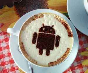 Android Cacao Cappuccino Stencil 3D Models