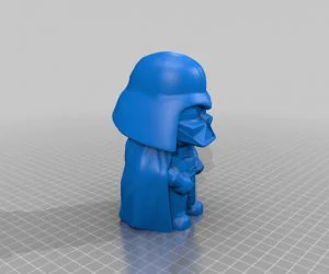 Starwars Vader Tree Topper 3D Models