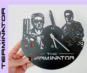 Reloj Terminator 3D Models