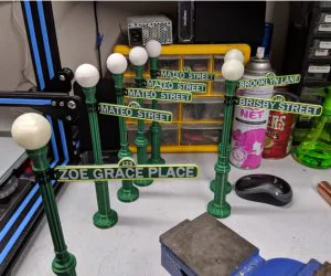 Sesame Street Pole 3D Models
