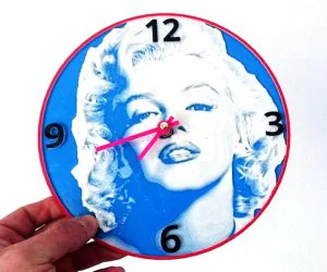 Reloj Marilyn Monroe 3D Models