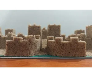Castle Molds │ Kinetic Sand Molds 3D Models