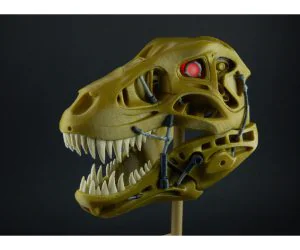 Terminator Rex Remixed For Multicolor 3D Models
