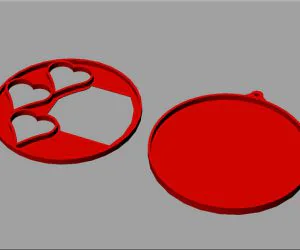 Heart Picture Frame 3D Models
