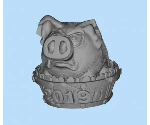 Angry Piggy 2019 Злая Хрюшка 2019 3D Models