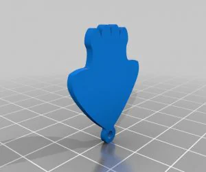 Splatoon Inkling Keychain 3D Models