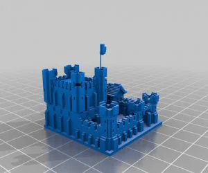 Minecraft Castle 3D Models