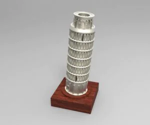 The Leaning Tower Of Pisa 3D Models