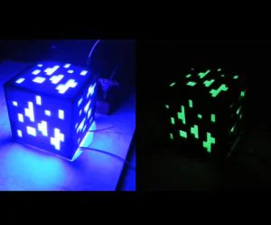 Minecraft Glowing Cube 3D Models