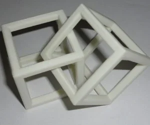 Linked Cubes 3D Models