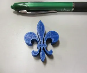 Fleur De Lis 3D Models