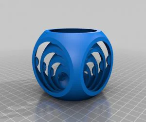 Gyro Cube Simple 3D Models