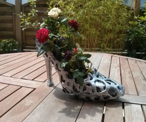 Voronoi Heel Shoe 3D Models