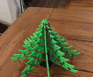 Fractal Christmas Tree 3D Models