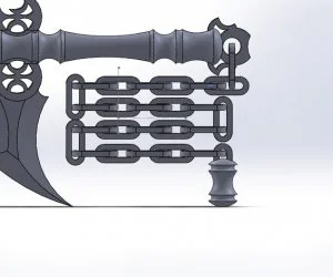 Kusarigama 3D Models