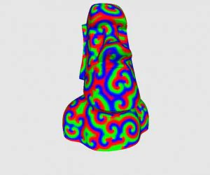 Triple Trippy Moai 3D Models