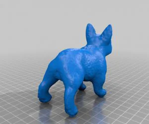 French Bulldog Ornament Scan 220114 3D Models