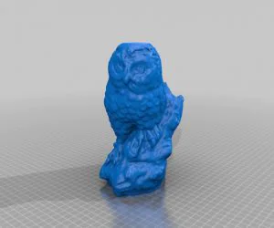 Stone Owl Scan 3D Models