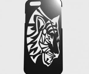 Iphone 6 Tribal Tiger 3D Models
