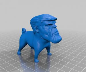 Thanos Trump Pug Thanumpug 3D Models