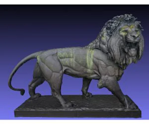 Maiwand Lion 3D Models