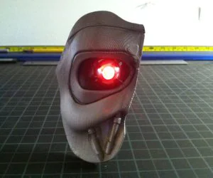 Terminator Ring Holder For Led Eyes 3D Models