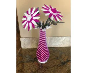 Multicolor Torqued Vase 3D Models