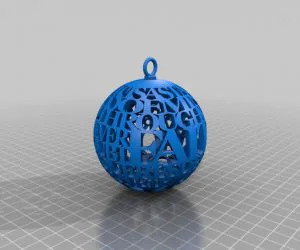 Boule Personnalisable Ibarakel 3D Models
